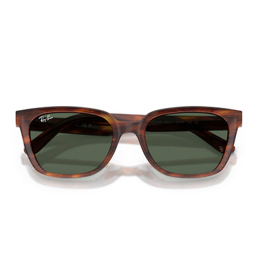 Ray-Ban Occhiali da Sole RB2243D 954 71 Marrone Striato Verde Scuro Unisex 5