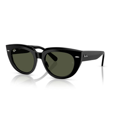 Ray-Ban Occhiali da Sole RB2286 901/31 Doreen Nero/Verde G-15 Donna