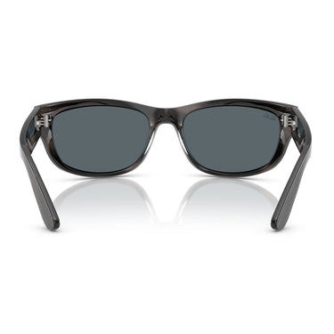 Ray-Ban Sunglasses RB2289 1404R5 Mega Balorama Striated Gray/Blue Unisex 4