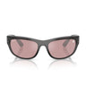 Ray-Ban Occhiali da Sole RB2289 14543E Mega Balorama x Star Wars Nero Trasparente Rosa Unisex Polarizzati 
