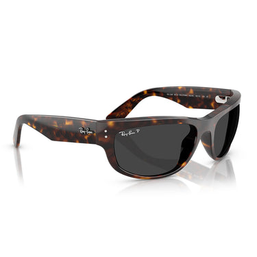Ray-Ban Occhiali da Sole RB2289 902/48 Mega Balorama Marrone/Nero Unisex Polarizzati 4
