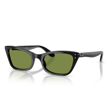 Ray-Ban Occhiali da Sole RB2299 901 4E Lady Burbank Nero Verde Unisex 2