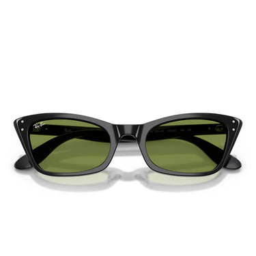 Ray-Ban Occhiali da Sole RB2299 901 4E Lady Burbank Nero Verde Unisex 5