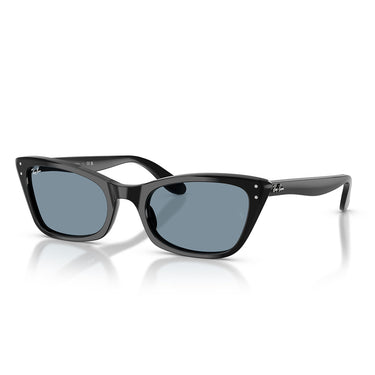 Ray-Ban Occhiali da Sole RB2299 901 R5 Lady Burbank Nero Blu Unisex 2