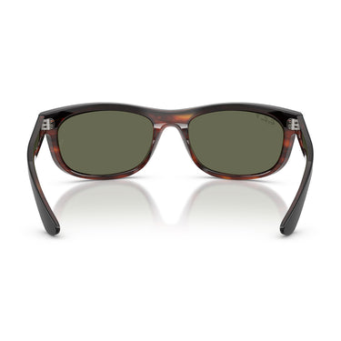 Ray-Ban Occhiali da Sole RB2489 144058 Balorama Nero su Marrone/Verde Unisex Polarizzati 4