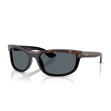 Ray-Ban Occhiali da Sole RB2489 1441R5 Balorama Marrone su Nero Blu Unisex 2