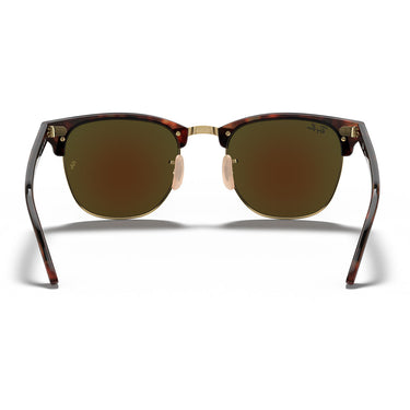 Ray-Ban Occhiali da Sole RB3016 114517 Clubmaster Havana/Blu Specchiato Unisex 3