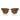 Ray-Ban Occhiali da Sole RB3016 687853 Clubmaster Marrone Oro/Marrone Scuro Unisex