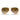 Ray-Ban Occhiali da Sole RB3025 001/M2 Aviator Gradient Oro/Marrone Sfumato Unisex Polarizzati