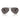 Ray-Ban Occhiali da Sole RB3025 002/B1 Aviator Nero/Grigio Scuro Unisex