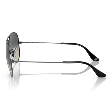 Ray-Ban Occhiali da Sole RB3025 004/71 Aviator Gradient Gunmetal/Grigio Sfumato Unisex 2