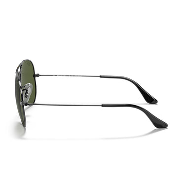 Ray-Ban Occhiali da Sole RB3025 004/58 Aviator Gradient Gunmetal/Verde G-15 Unisex Polarizzati 3