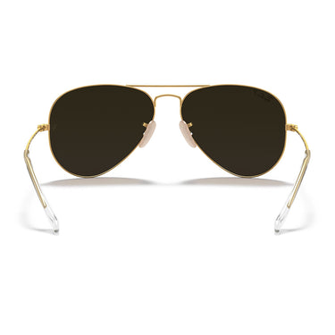 Ray-Ban Occhiali da Sole RB3025 112/1Q Aviator Gradient Oro/Flash Ciclamino Unisex Polarizzati 4