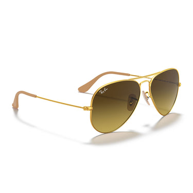 Ray-Ban Occhiali da Sole RB3025 112/85 Aviator Oro/Marrone Sfumato Unisex 5
