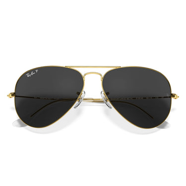 Ray-Ban Gafas de Sol RB3025 919648 Aviator Gradient Oro/Negro Unisex Polarizadas