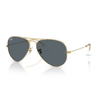 Ray-Ban Occhiali da Sole RB3025 9219R5 Aviator Gradient Oro/Blu Unisex 1