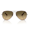 Ray-Ban Sunglasses RB3025 92700A Aviator Gradient Havana Brown Faded Unisex