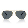 Ray-Ban Lunettes de Soleil RB3025 9278R5 Aviator Or Arista/Bleu Unisexe