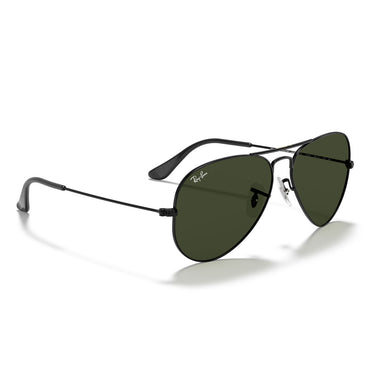 Ray-Ban Sonnenbrille RB3025 L2823 Aviator Schwarz-Grün G-15 Unisex 6