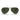 Ray-Ban Occhiali da Sole RB3025 L2823 Aviator Nero-Verde G-15 Unisex