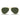 Ray-Ban Occhiali da Sole RB3025 W3234 Aviator Oro/Verde G-15 Unisex