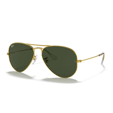 Ray-Ban Gafas de Sol RB3025 W3234 Aviator Oro/Verde G-15 Unisex