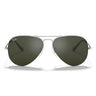 Ray-Ban Sunglasses RB3025 W3277 Aviator Gradient Silver/Grey Unisex