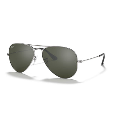 Ray-Ban Occhiali da Sole RB3025 W3277 Aviator Gradient Argento/Grigio Unisex 2