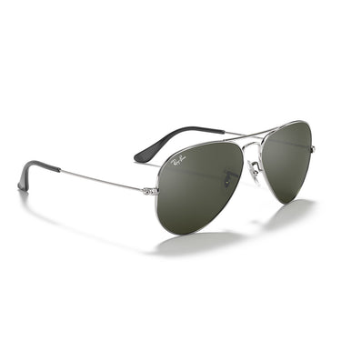 Ray-Ban Occhiali da Sole RB3025 W3277 Aviator Gradient Argento/Grigio Unisex 5
