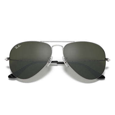 Ray-Ban Occhiali da Sole RB3025 W3277 Aviator Gradient Argento/Grigio Unisex 6