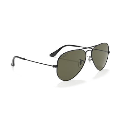 Ray-Ban Gafas de Sol RB3025 W3361 Aviator Gradient Negro/Verde G-15 Unisex Polarizadas 5