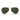 Ray-Ban Occhiali da Sole RB3025 W3400 Aviator Large Metal Oro Arista/Verde G-15 Unisex