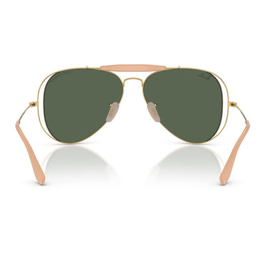 Ray-Ban Occhiali da Sole RB3029M 001/71 x Dolce & Gabbana The Outdoorsman Oro Arista/Verde Scuro Unisex 3