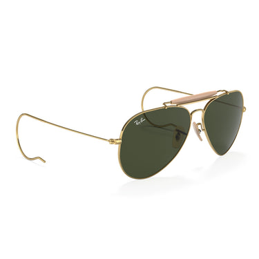 Ray-Ban Gafas de Sol RB3030 L0216 Outdoorsman I Oro/Verde G-15 Unisex