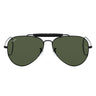 Ray-Ban Sunglasses RB3030 L9500 Outdoorsman I Black/Green G-15 Unisex