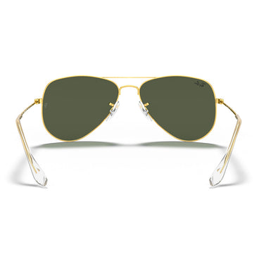 Ray-Ban Gafas de Sol RB3044 L0207 Aviator Small Metal Oro/Verde G-15 Unisex