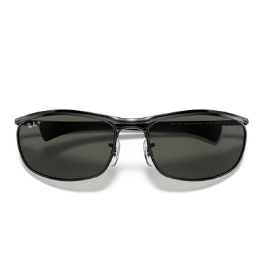 Ray-Ban Occhiali da Sole RB3119M 002/58 Olympian I Deluxe Nero/Verde G-15 Unisex Polarizzati 6