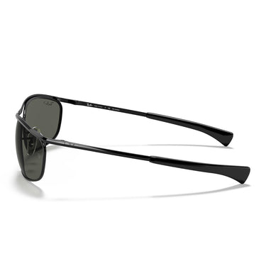 Ray-Ban Occhiali da Sole RB3119M 002/58 Olympian I Deluxe Nero/Verde G-15 Unisex Polarizzati 3