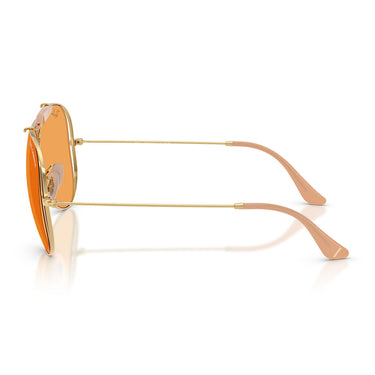 Ray-Ban Occhiali da Sole RB3138M 001 7 x Dolce & Gabbana The Shooter Oro Arista Arancione Unisex  3
