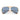 Ray-Ban Occhiali da Sole RB3138M 001/72 x Dolce & Gabbana The Shooter Oro Arista/Azzurro Unisex 6