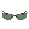 Ray-Ban Okulary Przeciwsłoneczne RB3183 006/71 Czarny/Zielony Unisex