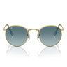 Ray-Ban Gafas de Sol RB3447 001/3M Redondas Metal Oro/Azul Unisex