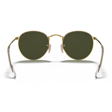 Ray-Ban Occhiali da Sole RB3447 001 Round Metal Oro/Verde G-15 Unisex 4