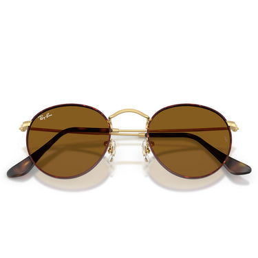 Ray-Ban Sunglasses RB3447 927533 Round Metal Havana Brown Unisex 6