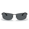 Ray-Ban Sunglasses RB3498 006/81 Black/Grey Unisex Polarized