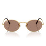 Ray-Ban Occhiali da Sole RB3547 001/1A Oval Oro/Viola Unisex