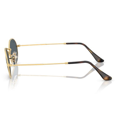 Ray-Ban Sunglasses RB3547N 001/R5 Oval Gold/Blue Unisex 2