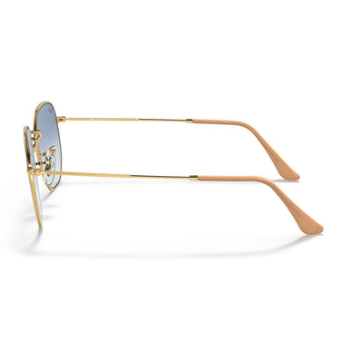 Ray-Ban Gafas de Sol RB3548 001/3F Hexagonal Oro/Azzurro Unisex 2