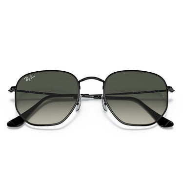 Ray-Ban Occhiali da Sole RB3548 002/71 Hexagonal Nero/Grigio Sfumato Unisex 6