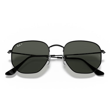 Ray-Ban Sonnenbrille RB3548N 002-58 Oktagonal Schwarz-Grün G-15 Unisex Polarisiert 6